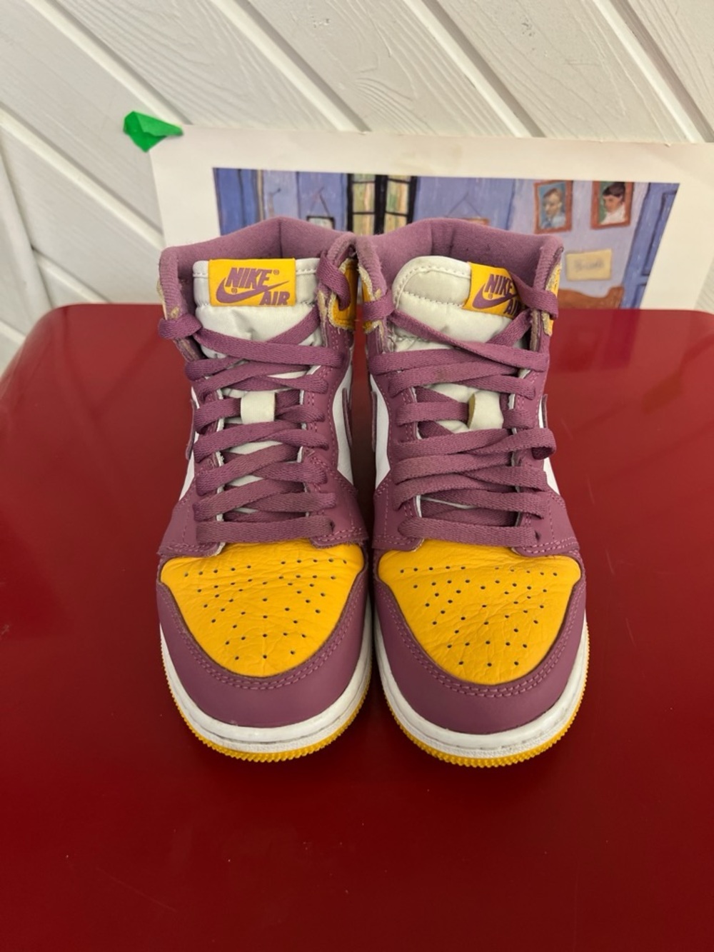 Nike Air Jordan 1 Retro Mid OG Purple trainers